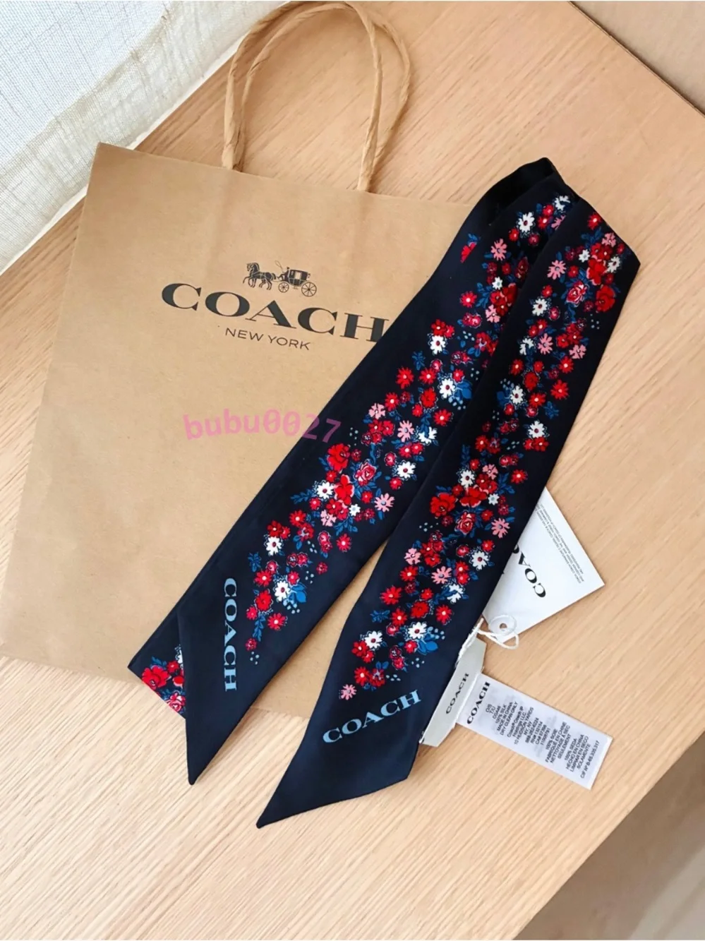 Coach new tag